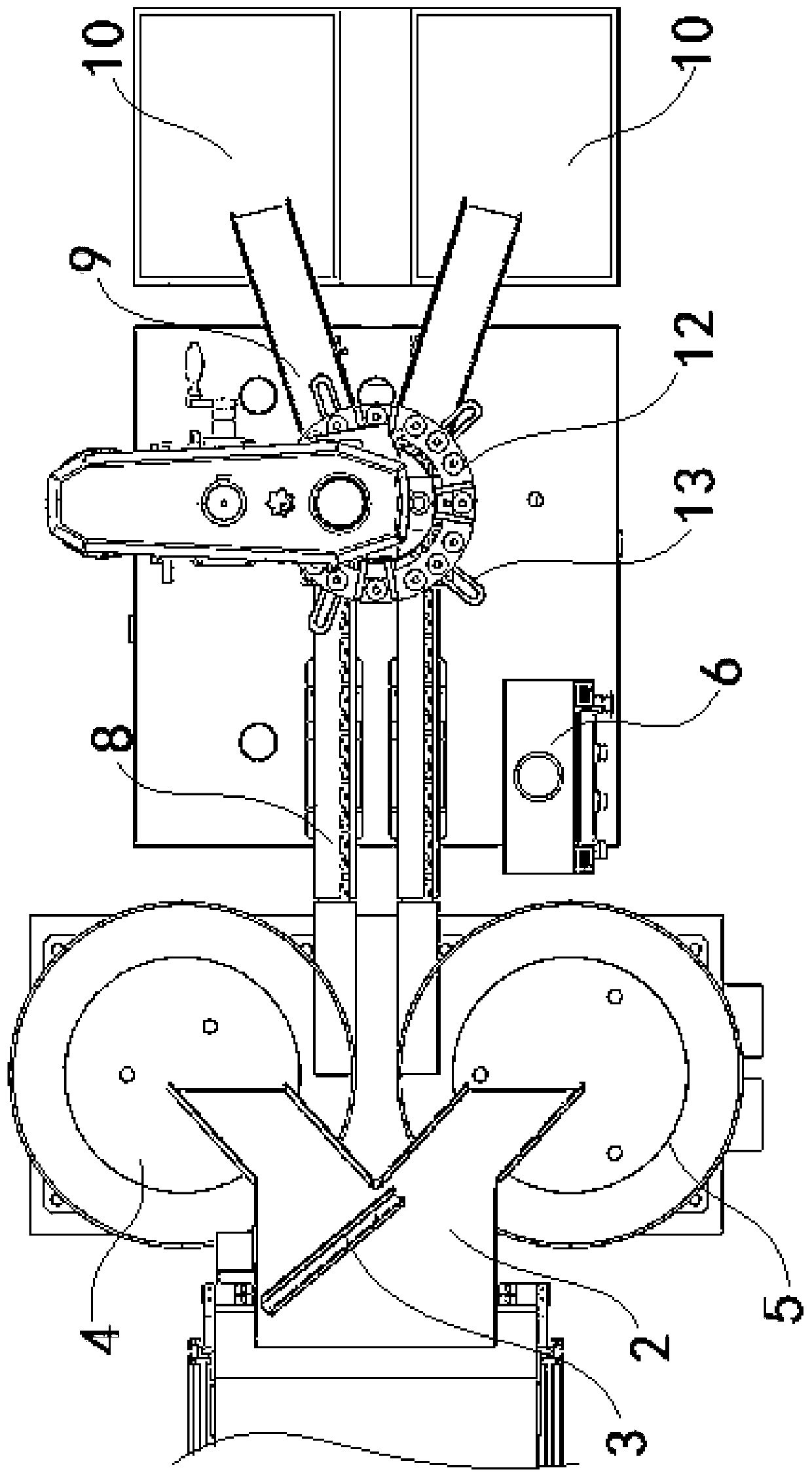 Automatic tapping assembly line