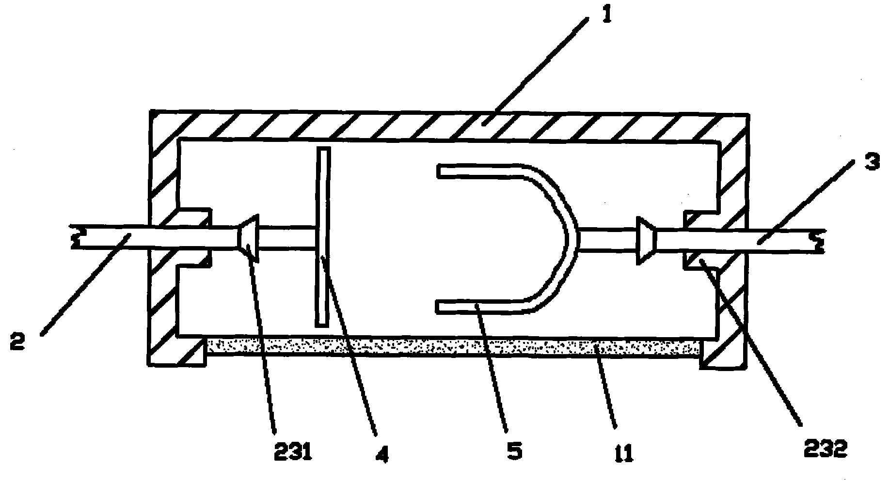 Induction type connecting shaft