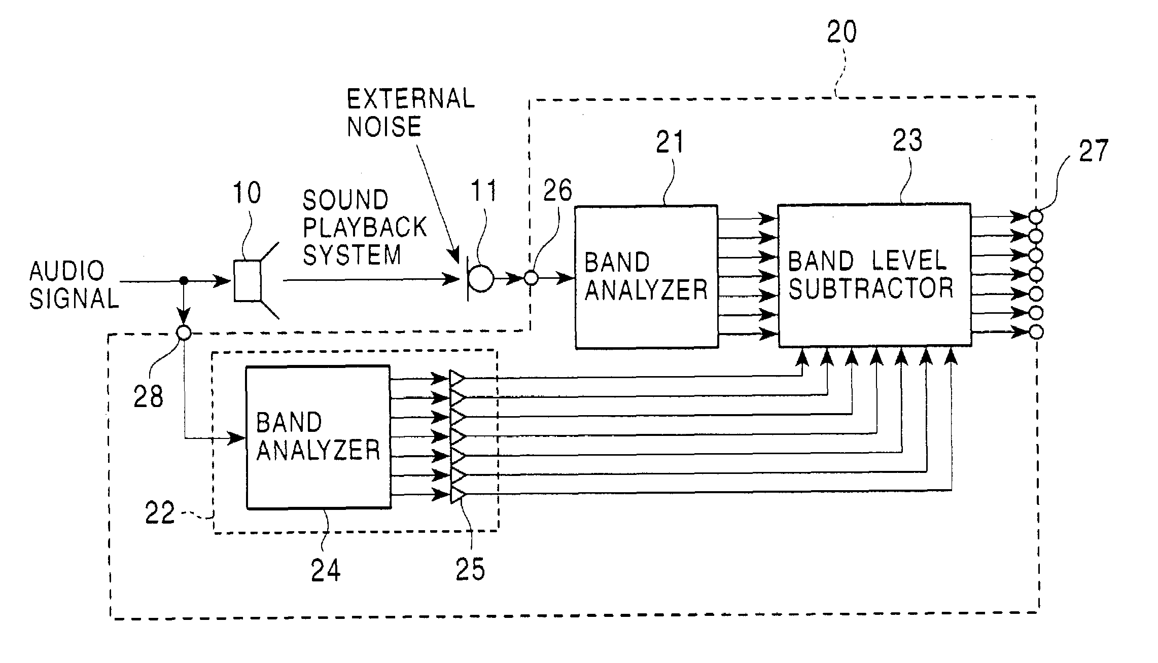 Acoustic signal processing apparatus and method, and audio device