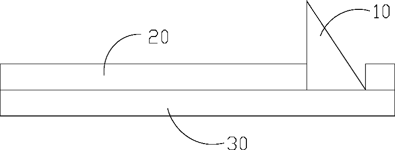 Optical unit and tool for adhering optical elements