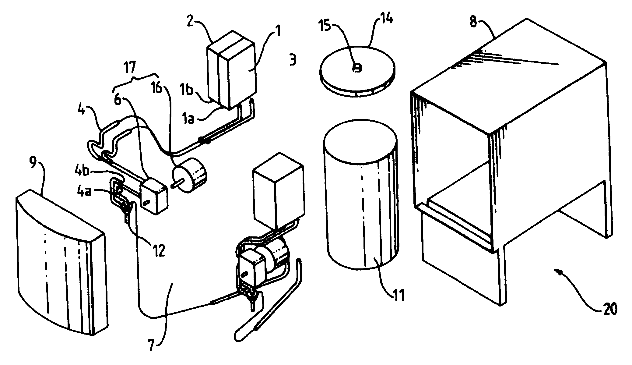 System, method and compositions for dispensing a liquid beverage concentrate