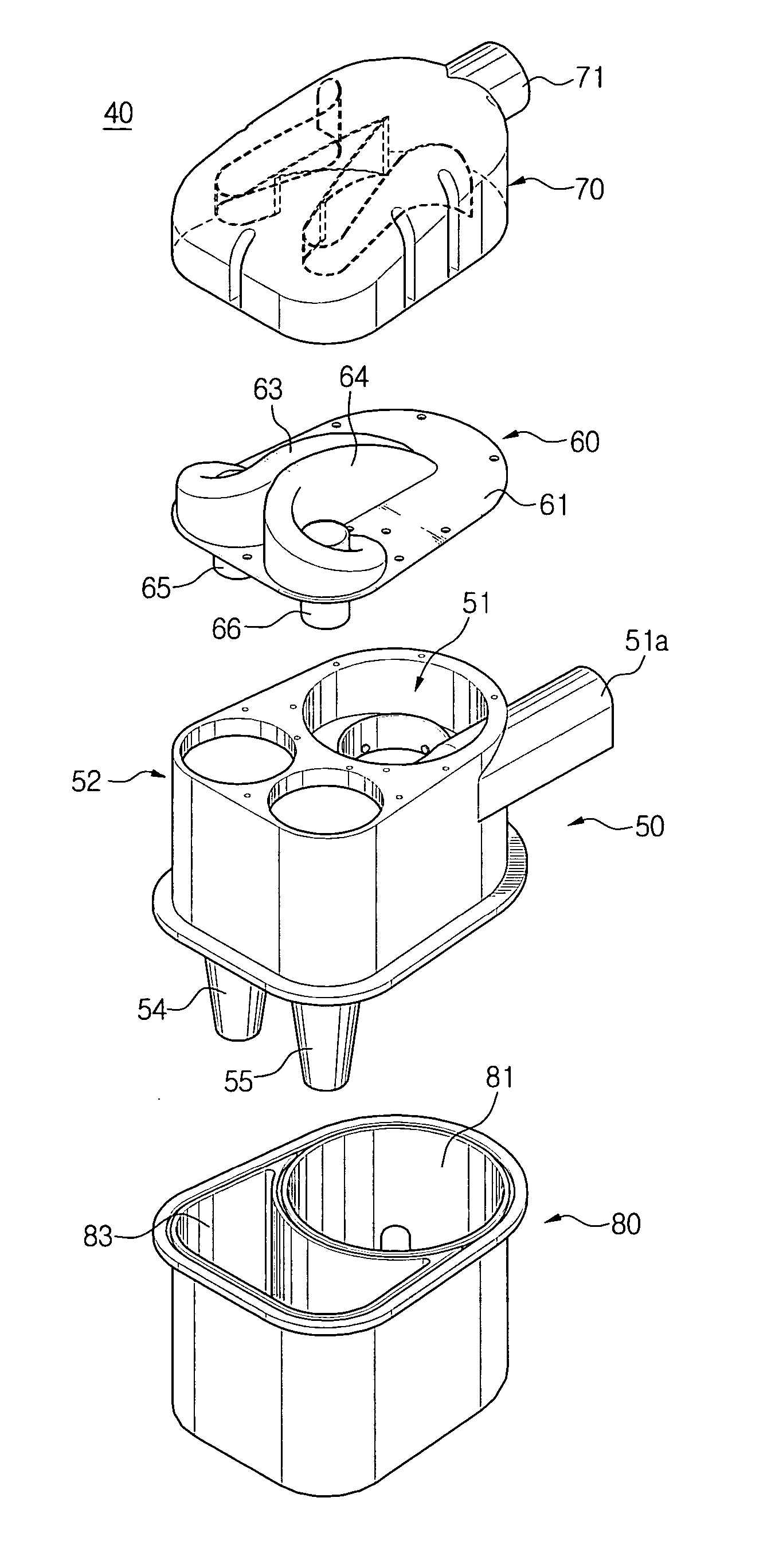 Cyclone dust collecting apparatus and vacuum cleaner using the same