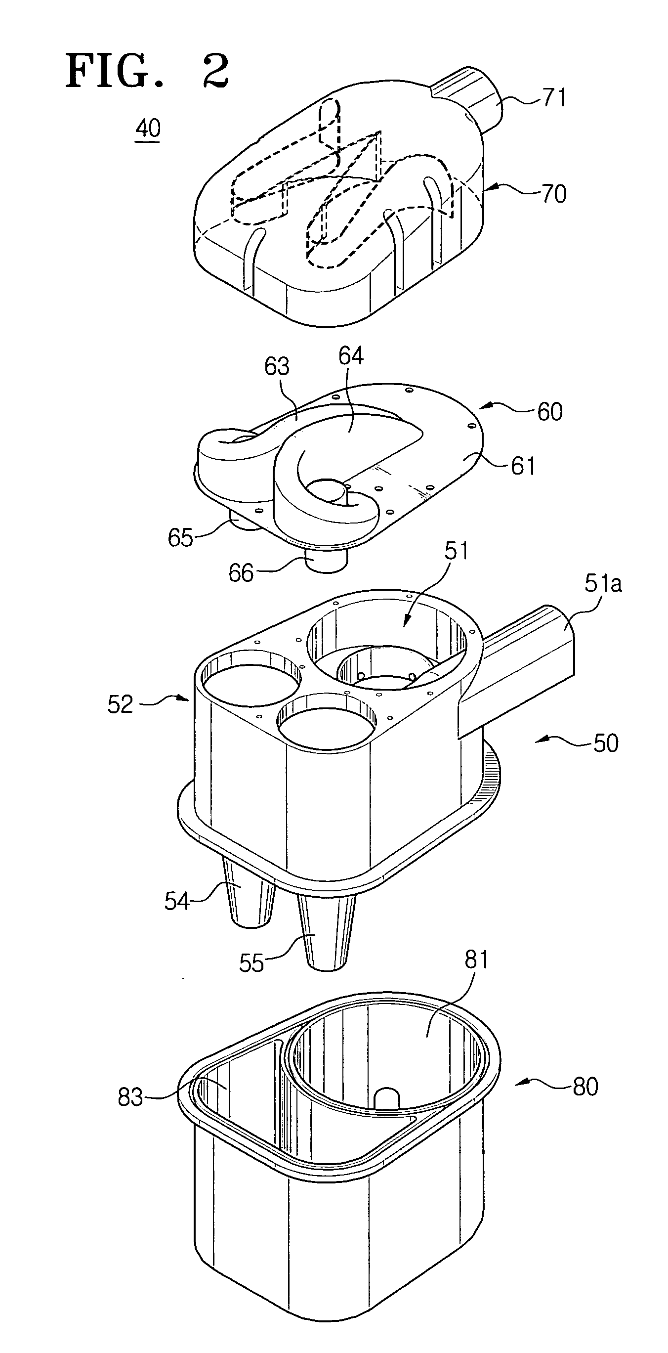 Cyclone dust collecting apparatus and vacuum cleaner using the same