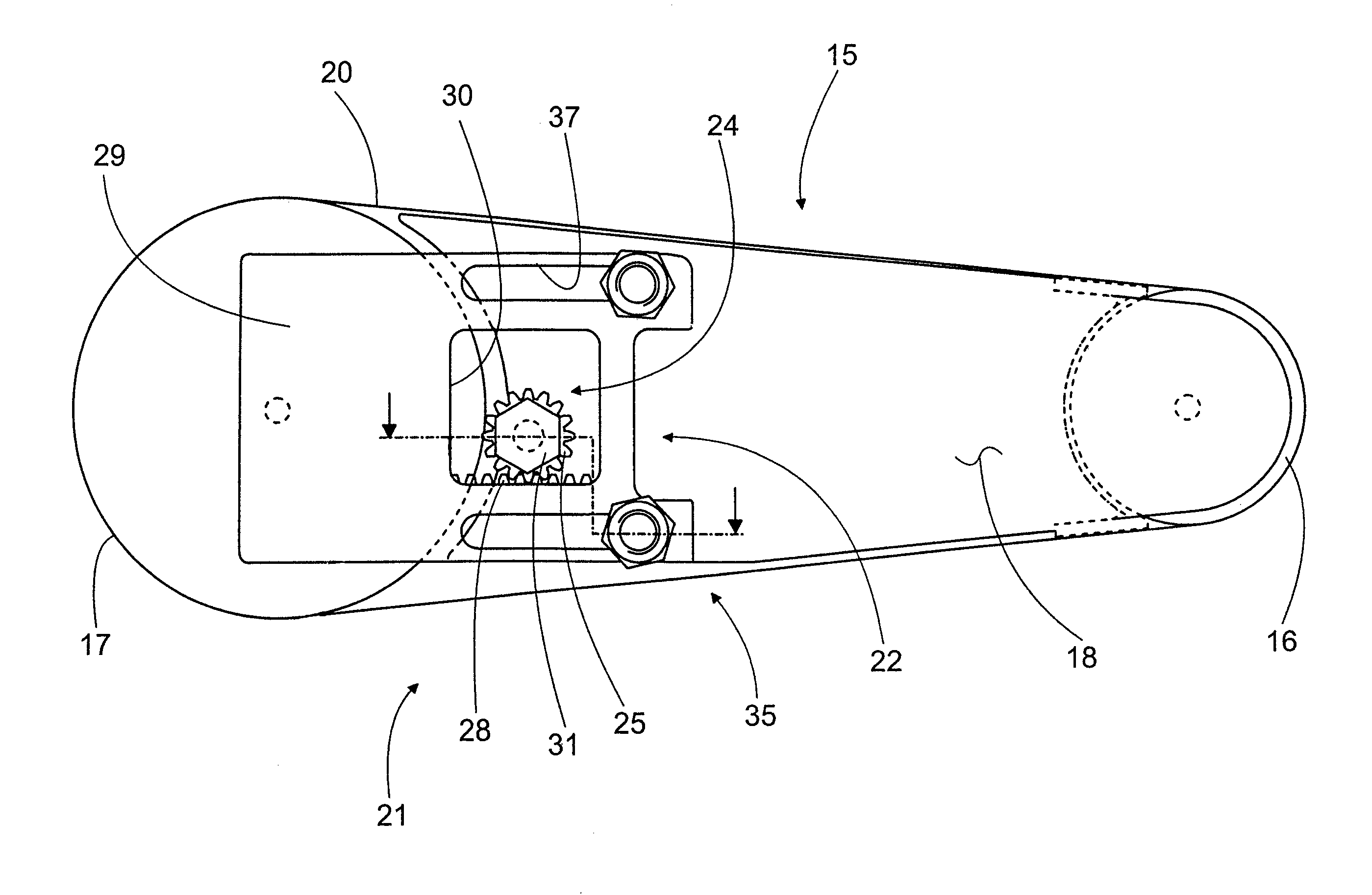 Belt conveyor for transferring a web threading tail in a web manufacturing machine and a method for changing the belt loop of a belt conveyor for a web threading tail in a web manufacturing machine