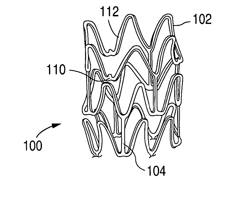 Surface features of an implantable medical device