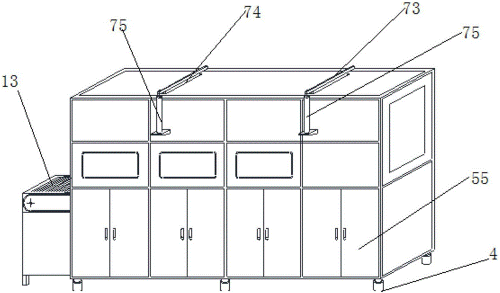 Automatic cleaning method for numbering machine