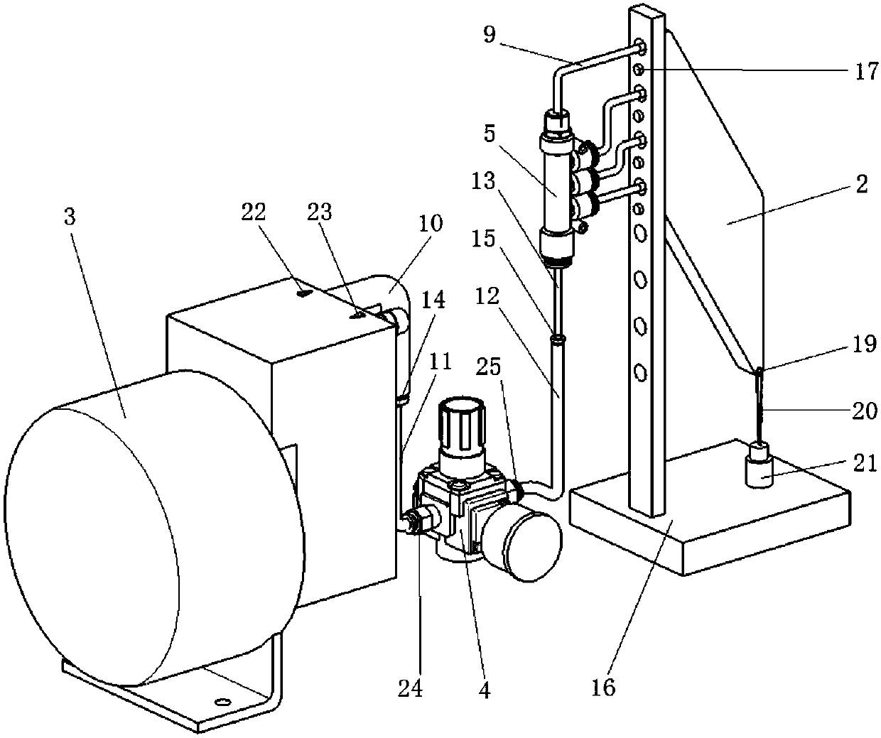 Driving-and-transmission integrated musculoskeletal driver and performance testing device thereof