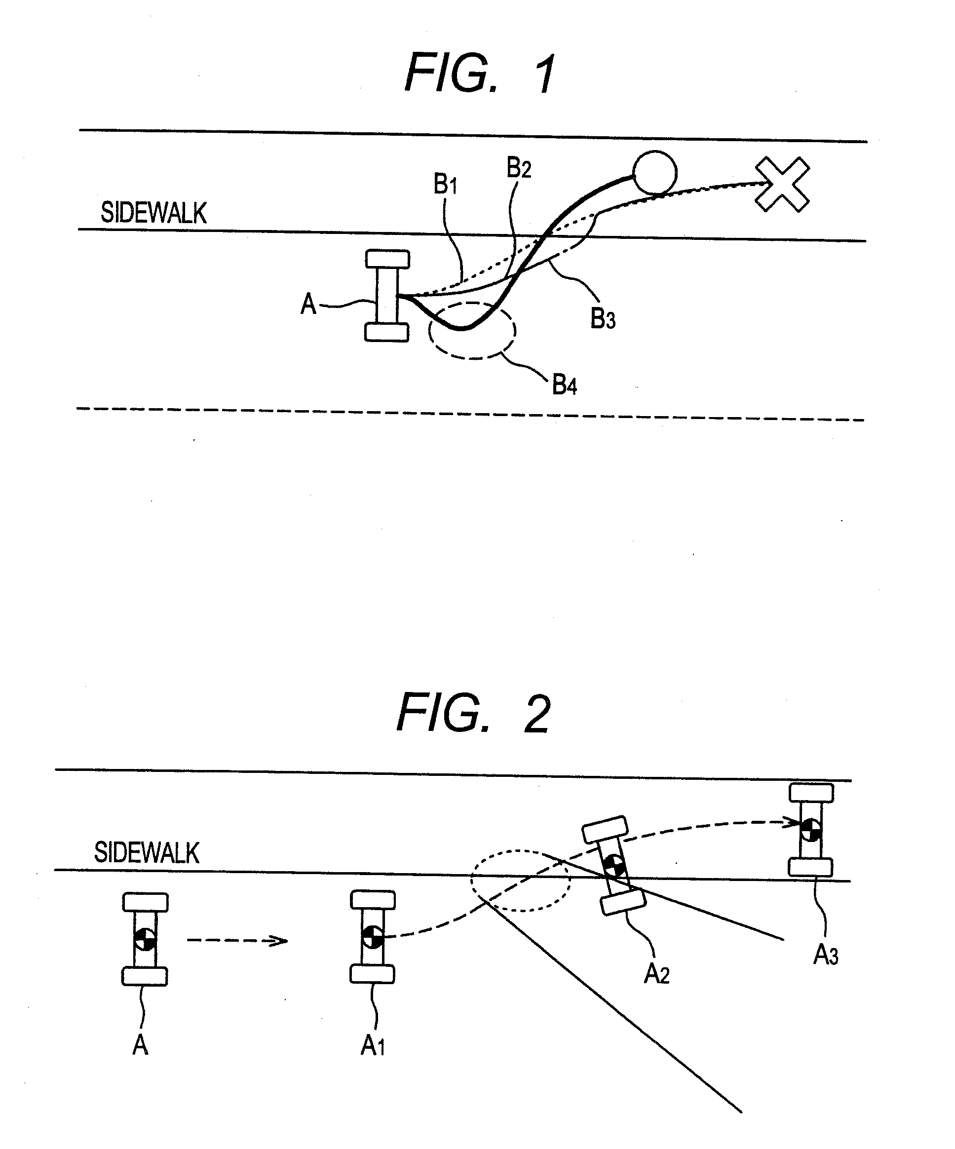 Mobile robot and travelling method for the same