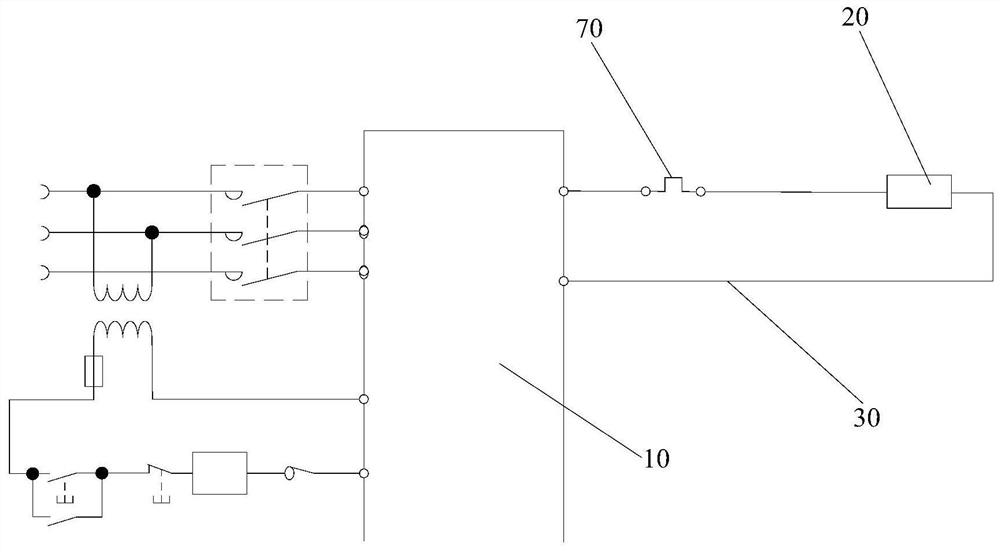 Brake control system of centrifugal cylinder for dialyzer and centrifugal device for dialyzer