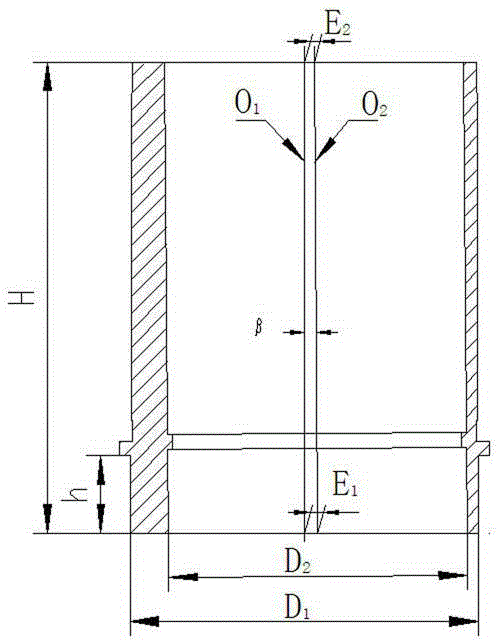 Method for machining large thin-wall inclined eccentric shaft sleeve of gyratory crusher