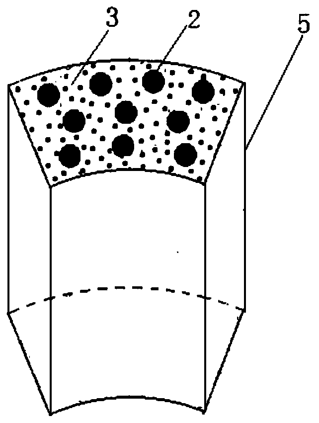 3D printing method of diamond drill bit with grinding aid structure