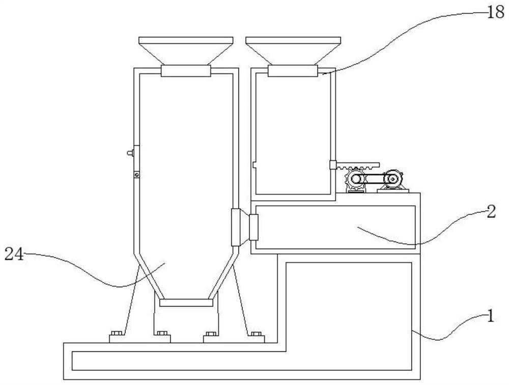 Anti-clogging waste incineration purification device with dust collection function