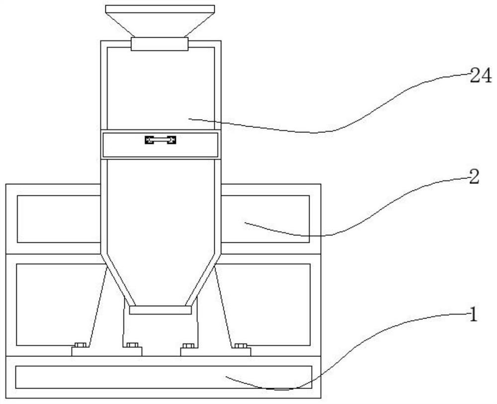 Anti-clogging waste incineration purification device with dust collection function