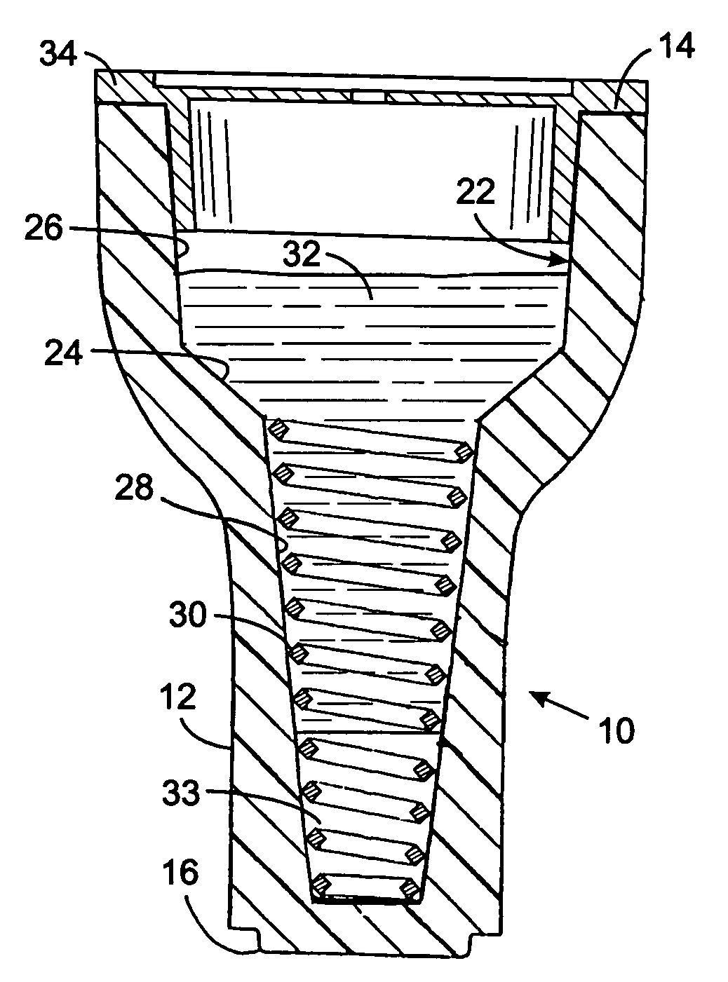 Waterproof twist-on connector for electrical wires