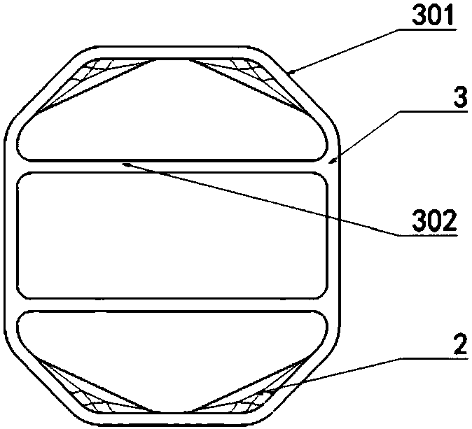 Crash box, anti-collision beam and electric automobile