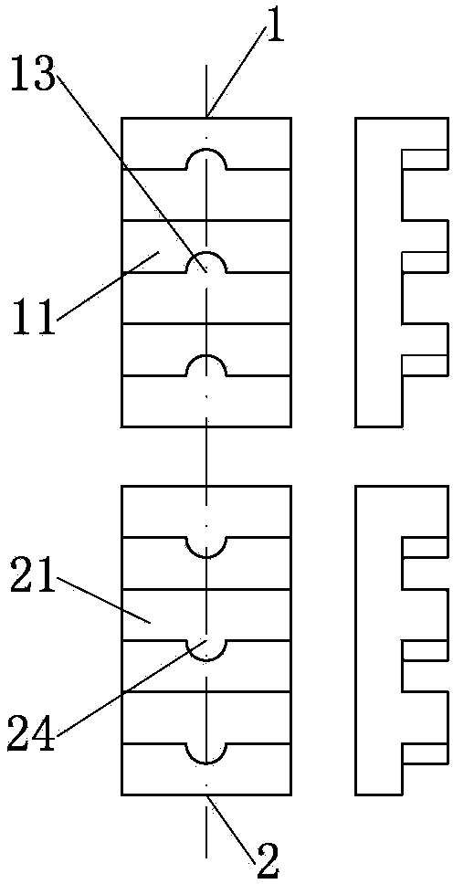 Gear tooth structure of gear, gear pump with gear tooth structure and fluid transmission device with gear pump