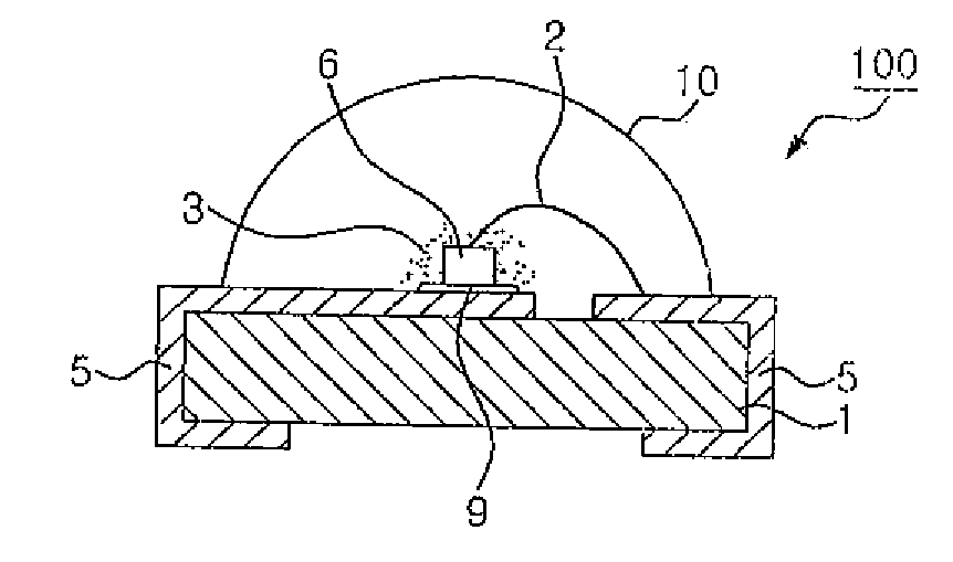 Light emitting device employing non-stoichiometric tetragonal alkaline earth silicate phosphors