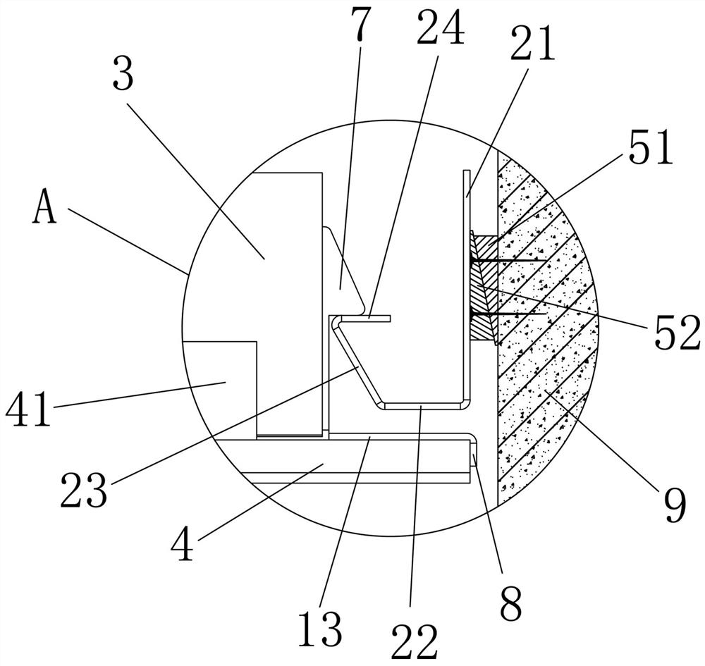 Suspended ceiling edge closing component and mounting method