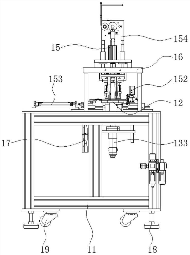 Semi-automatic N95 mask production line