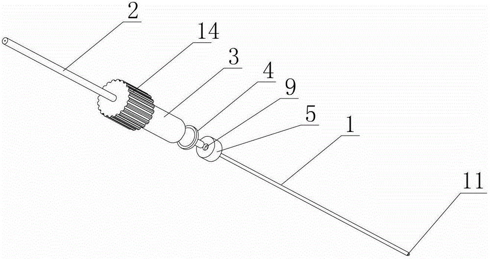 A kind of automatic sample injector and sampling needle