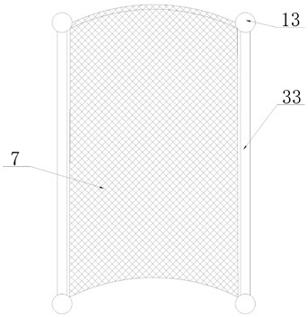 Stone cutting cooling water treatment device