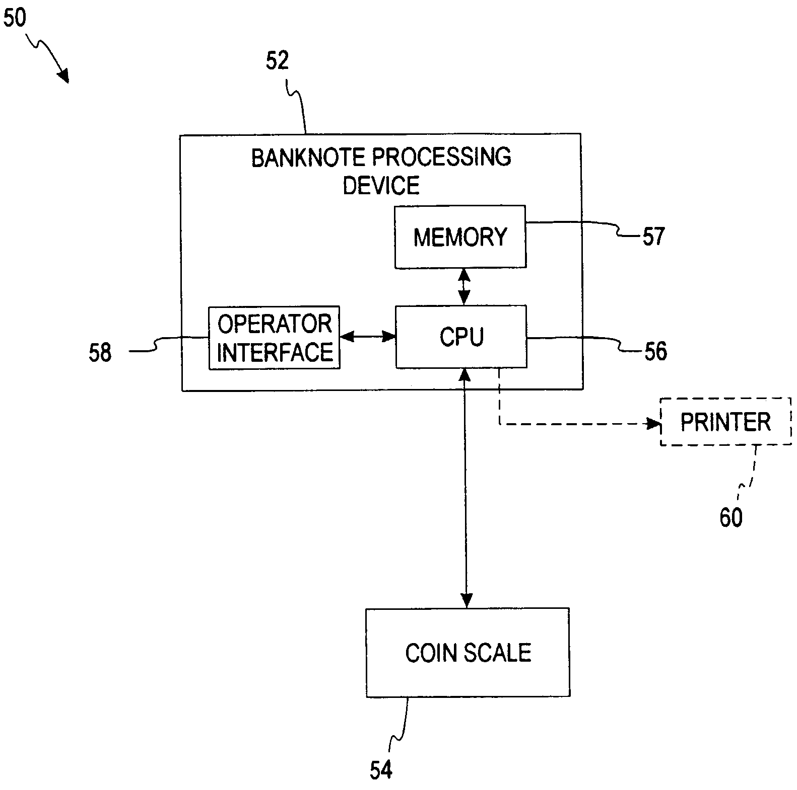 Currency bill and coin processing system