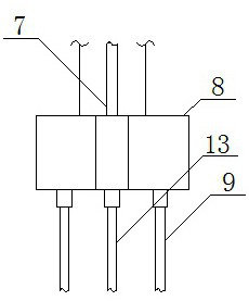 A soil deep mixing process and device for in-situ remediation of organic pollution