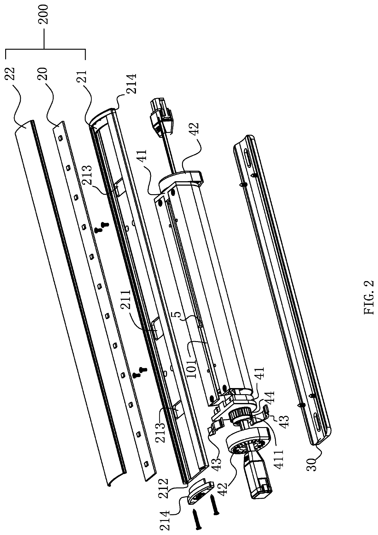 LED Lamp with Built-in Power Supply