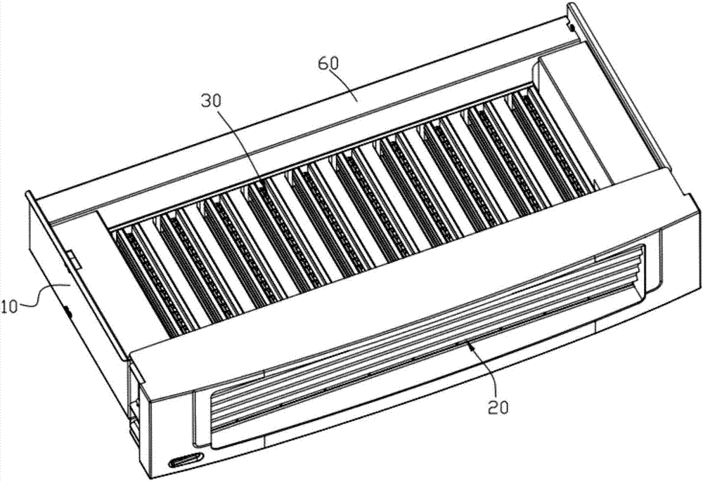 Automatic distribution device of injection bottles