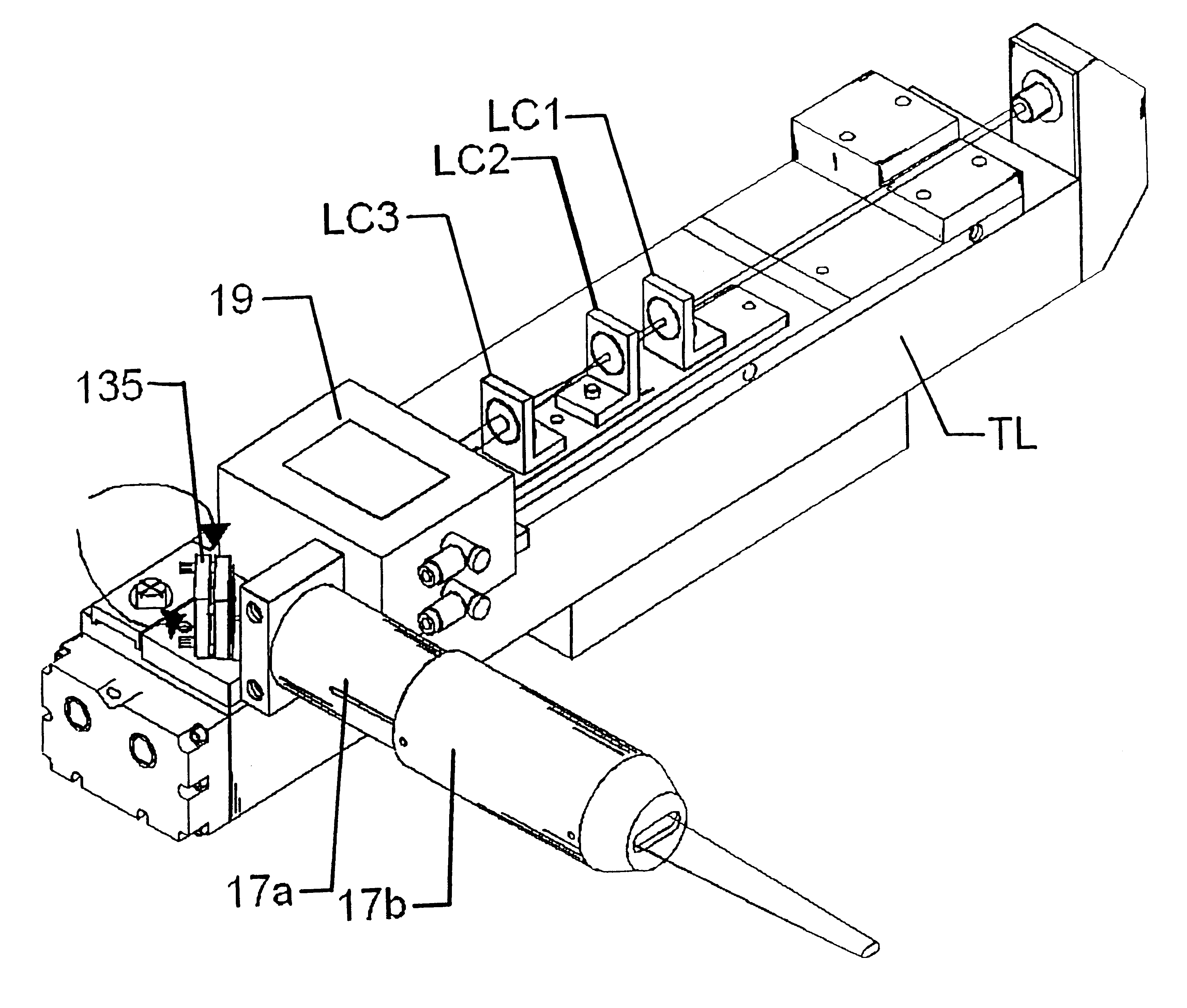 Laser system for marking or perforating