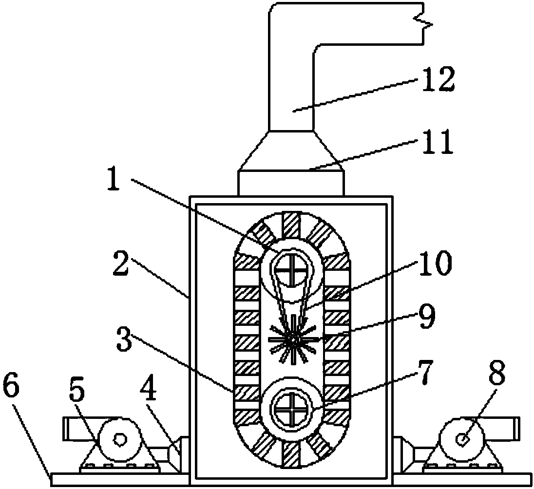 Drying equipment in LED bracket electroplating