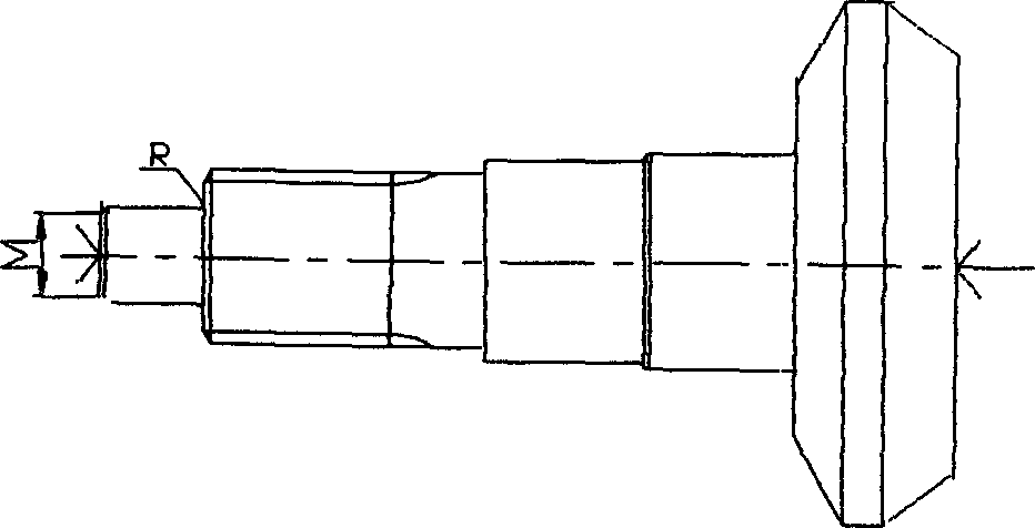 Gas carburetion method for gear wheel in heavy-duty car