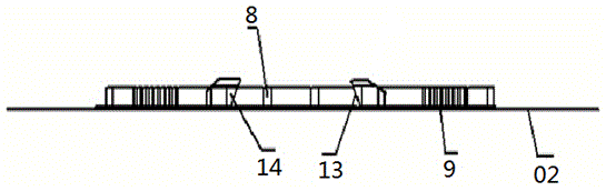 Wound suturing pull buckle