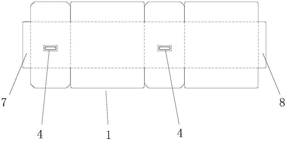 Special flexible plastic circulation box for tobacco and manufacturing method thereof