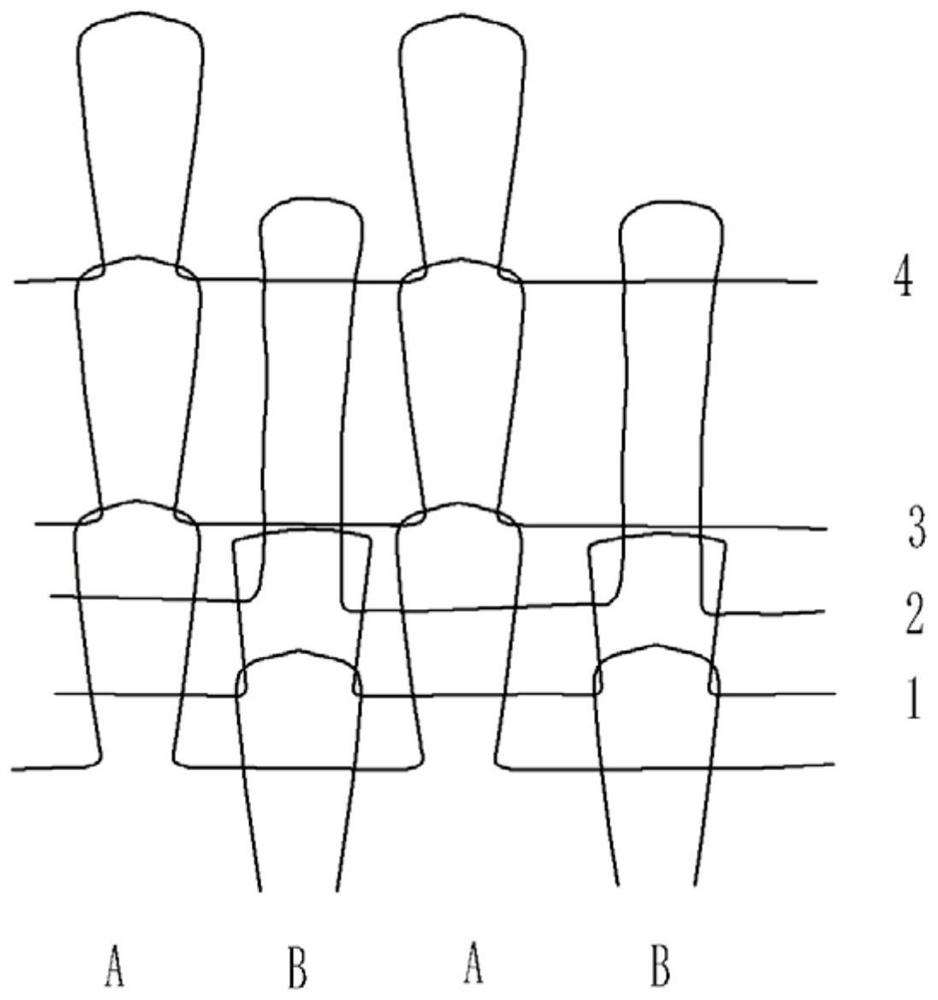 Sunscreen knitted fabric and preparation method thereof