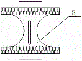 An electric four-way valve