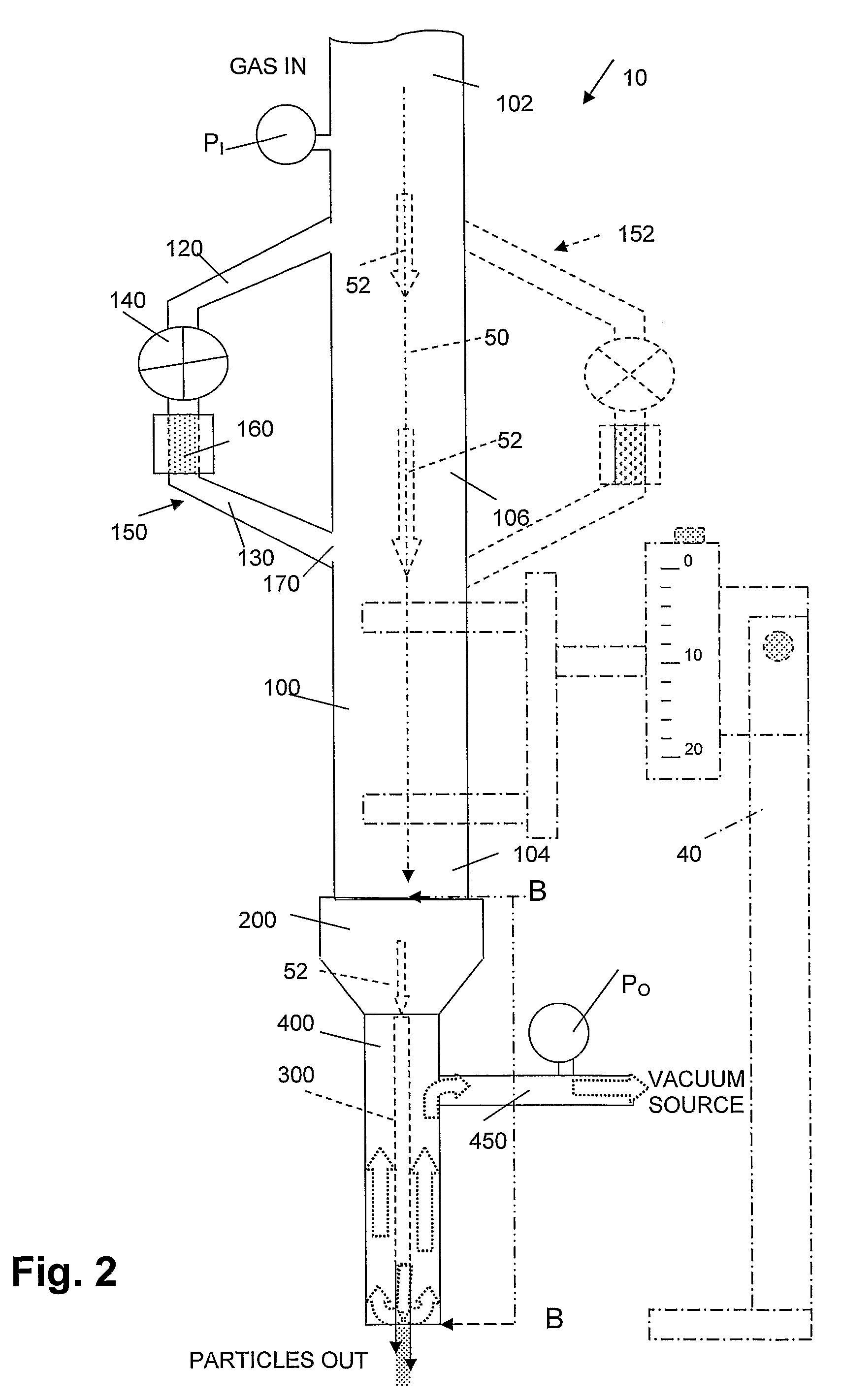 Pneumatic capillary gun for ballistic delivery of microscopic particles into tissue