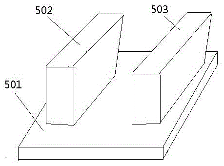 Device and method for detecting parallelism of split beams of optical lens