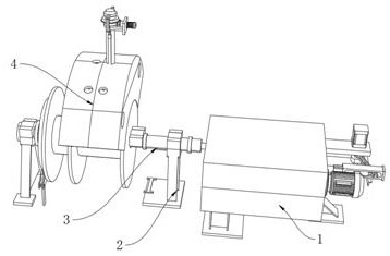 A kind of intelligent anchoring equipment for windproof transverse stay cable of large mechanical ship