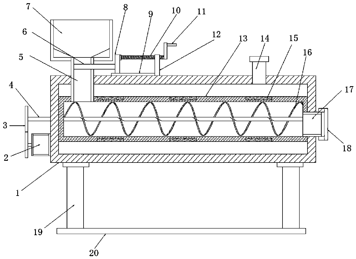 Biodegradable film extruder