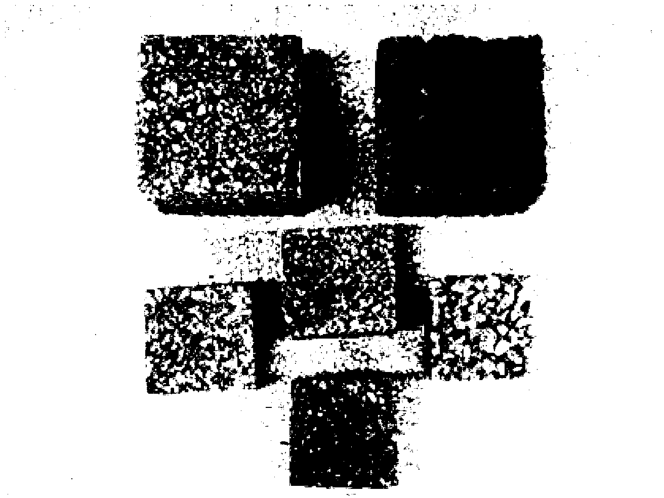 Recycled aggregate type permeable ecological concrete and preparation method thereof