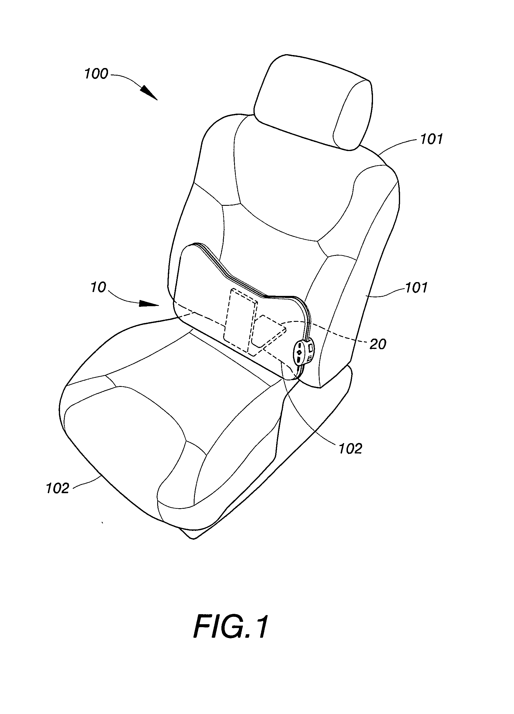 Backrest structure