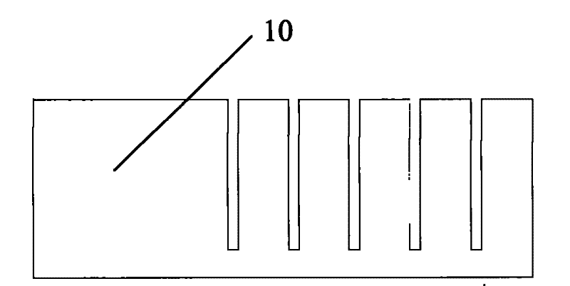 Micro-inertial sensor with variable pitch capacitor