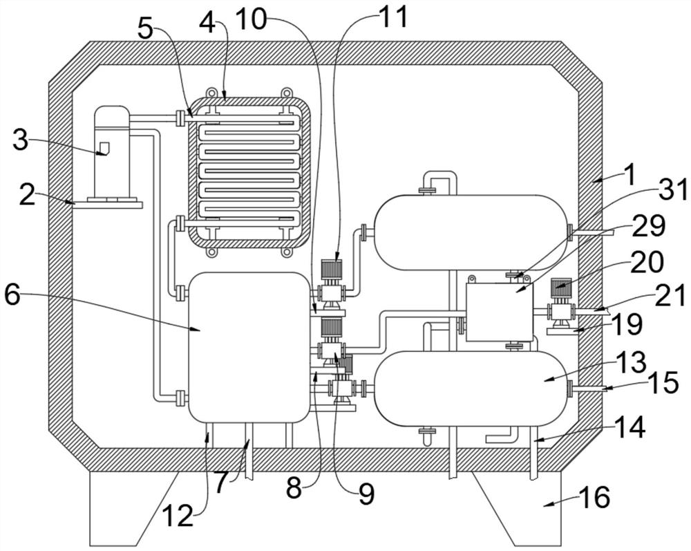 Double-unit series heat recovery system