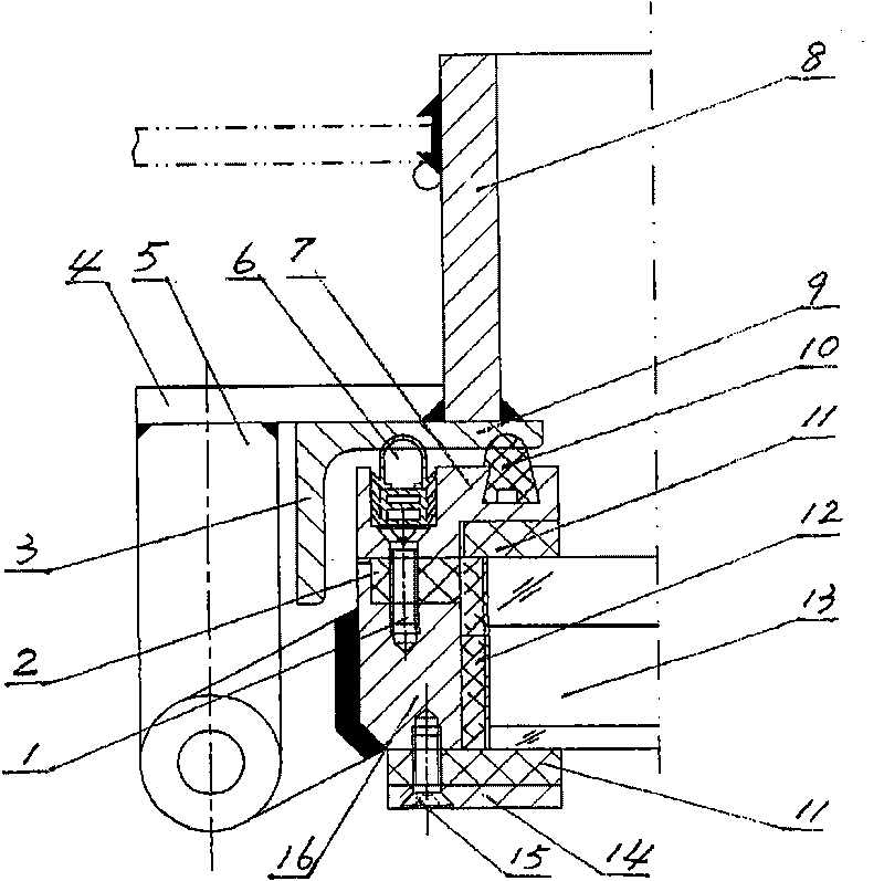 Open-type fire resisting window