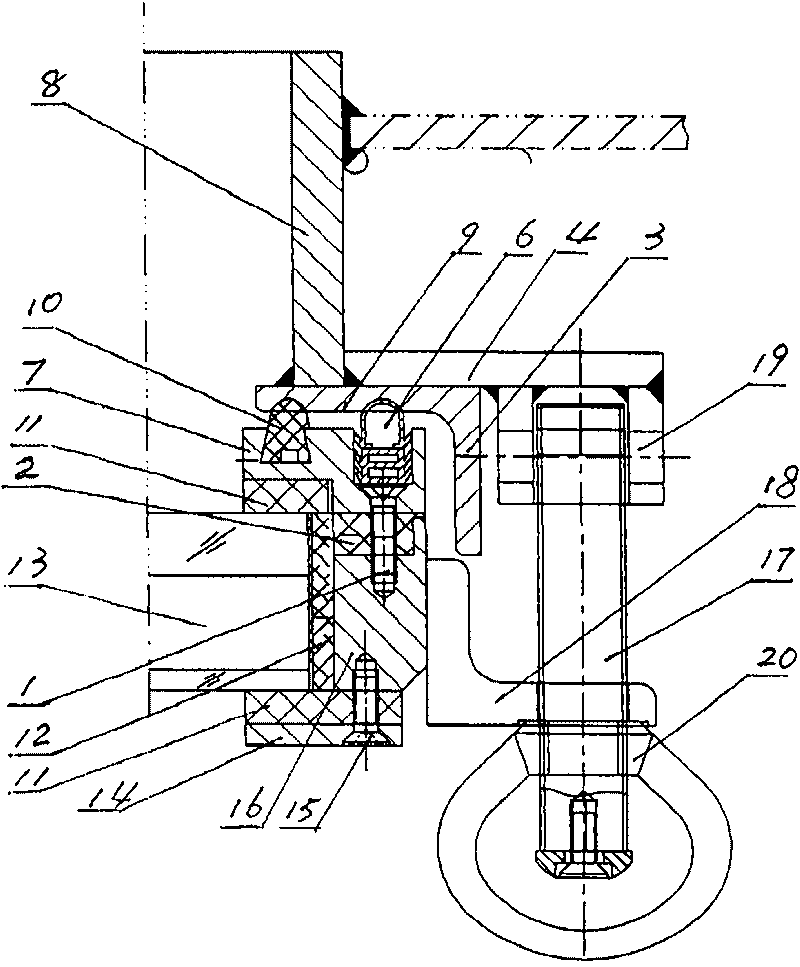 Open-type fire resisting window