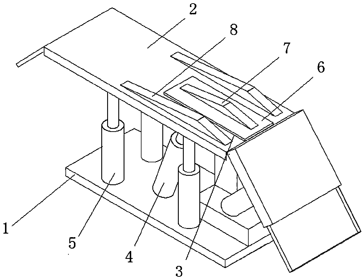 A hydraulic support for active crushing of caving coal