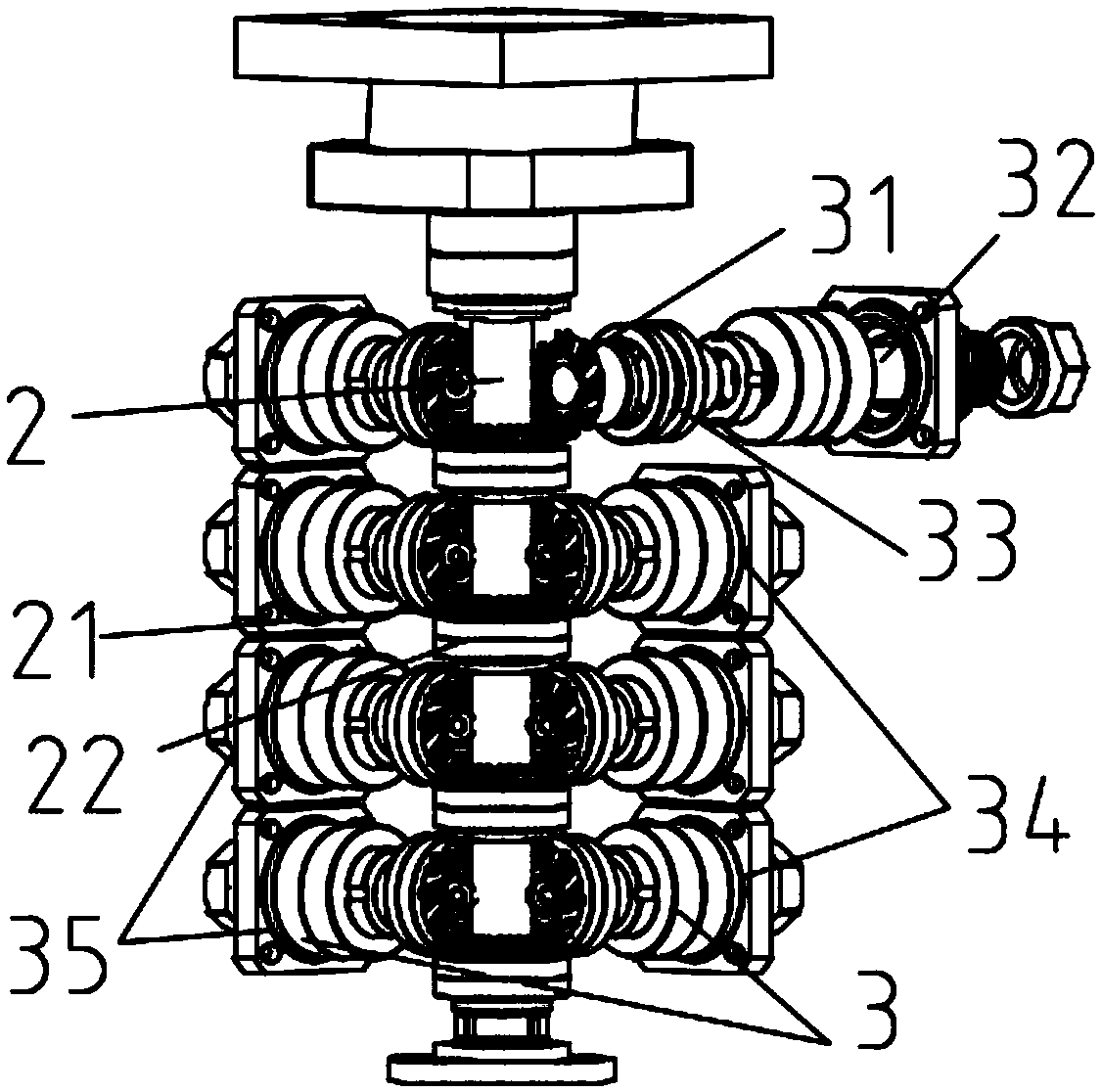 Novel power head structure