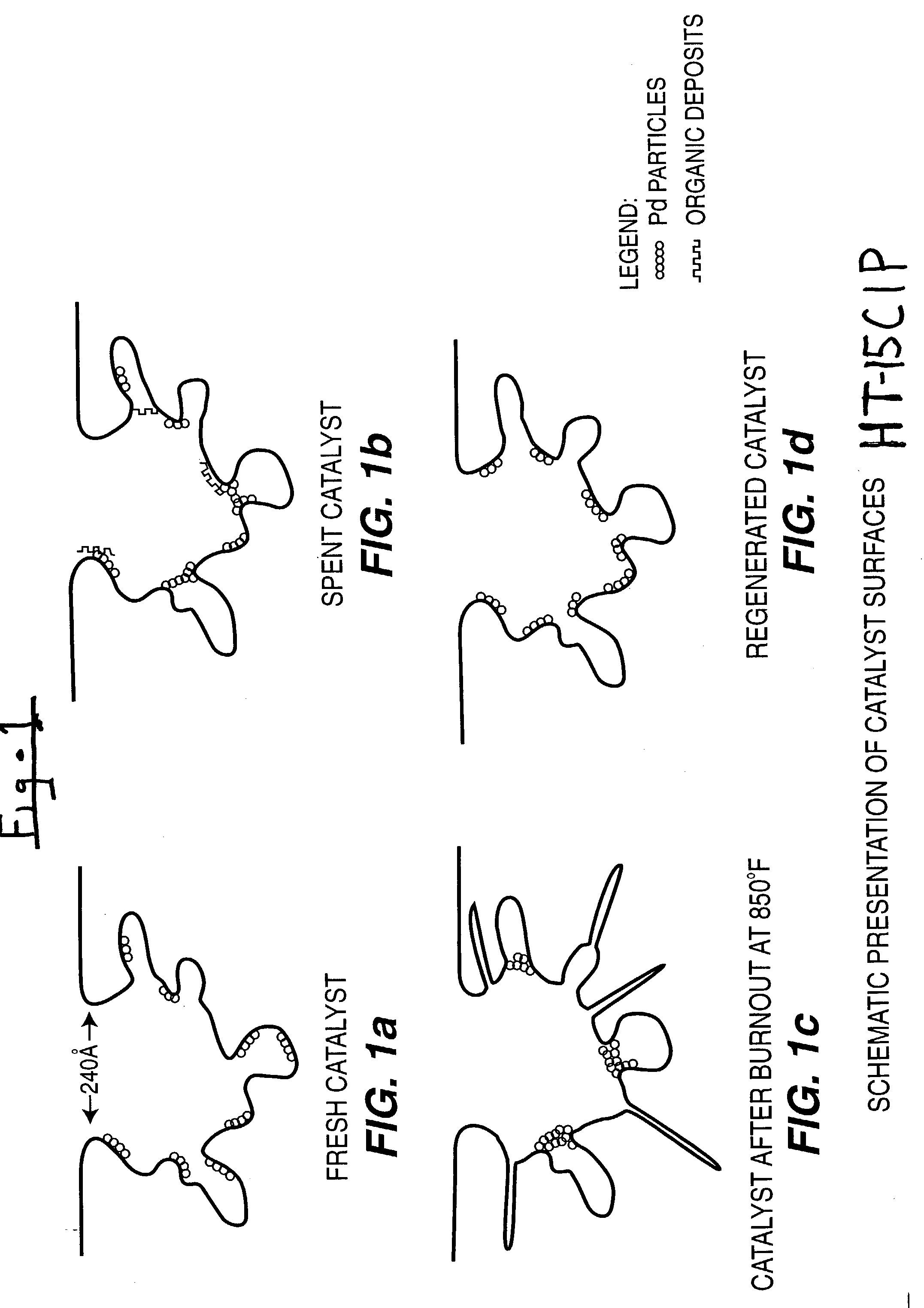 Regeneration of spent supported metal catalysts