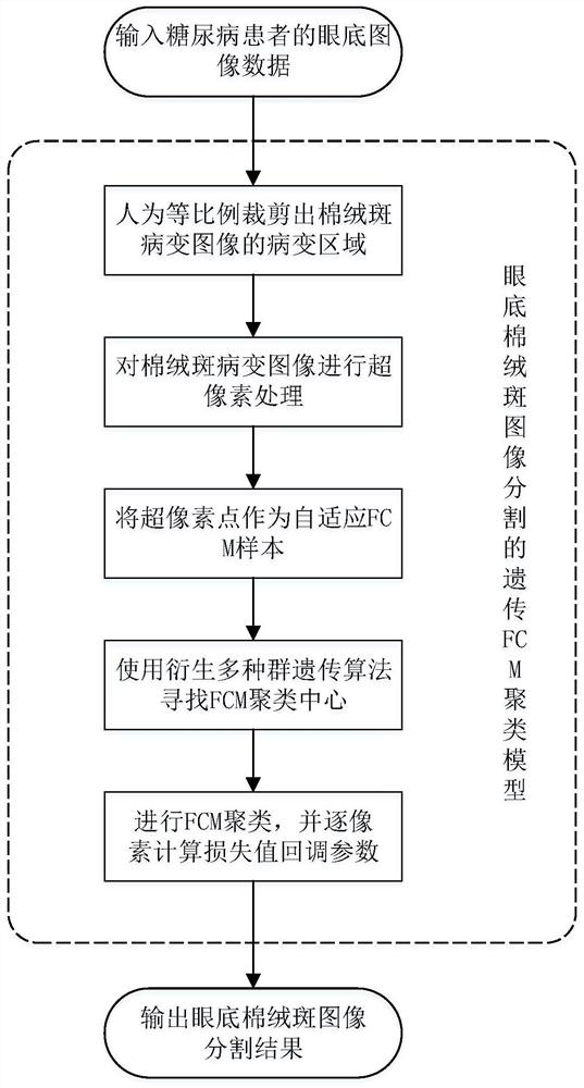 Self-adaptive super-pixel FCM method for eyeground lint spot image segmentation